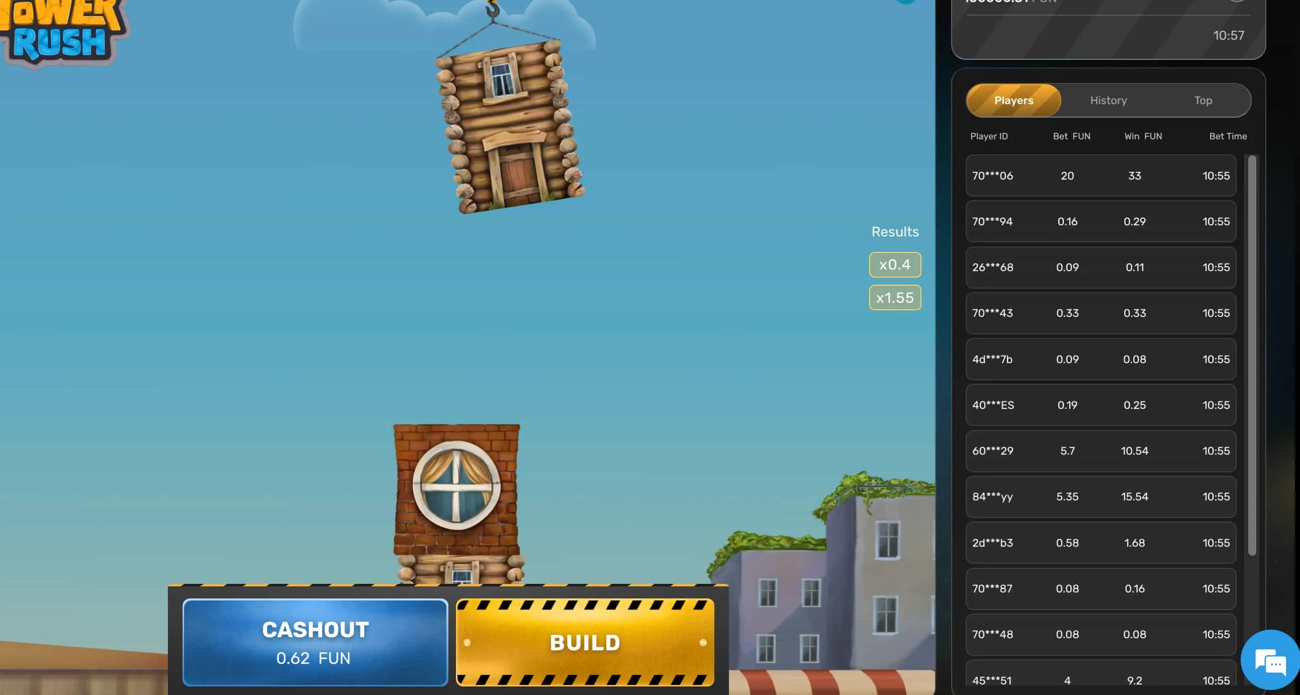 Funktionsweise von Tower Rush