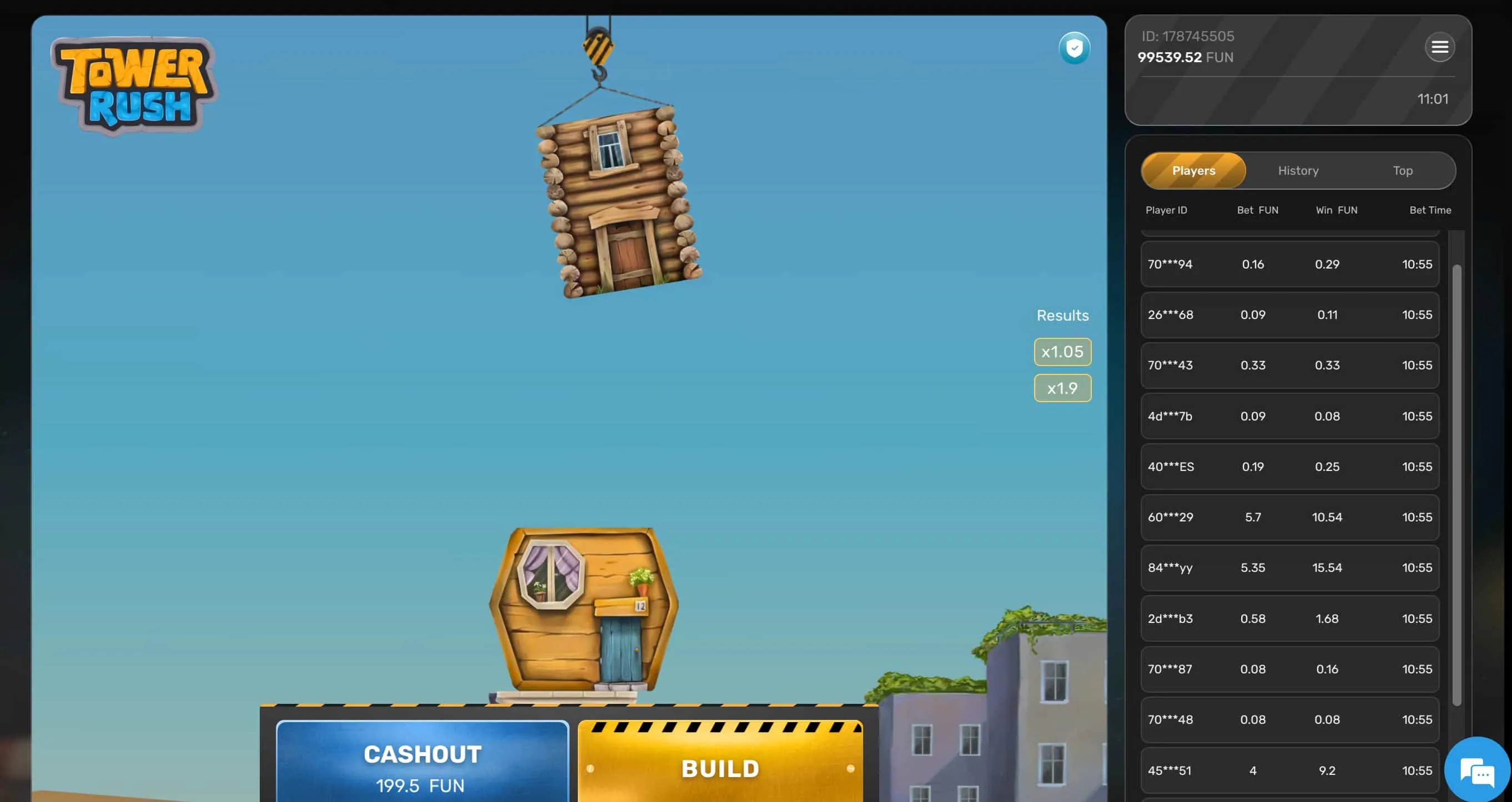 Gratis Tower Rush Demo erkunden